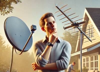 Wybór pomiędzy telewizją satelitarną i naziemną może wydawać się trudny Co wybrać TV satelitarną czy naziemną?